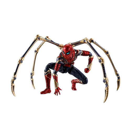 S.H.FIGUARTS Spider-Man No Way Home Iron Spider Reissue - Statues & Figures - 4
