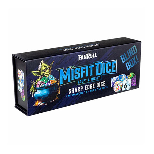 Fanroll Mystery Misfit Sharp Edge Resin Polyhedral Dice Set Blind Box - Dice & Accessories - 2