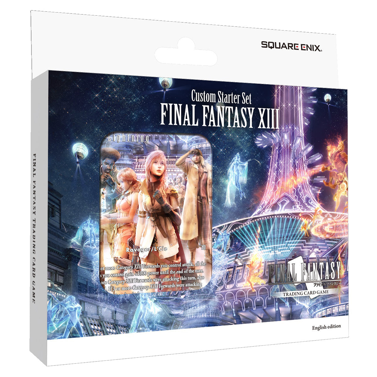 Final Fantasy Trading Card Game Custom Starter Set Final Fantasy XIII - Trading Card Games