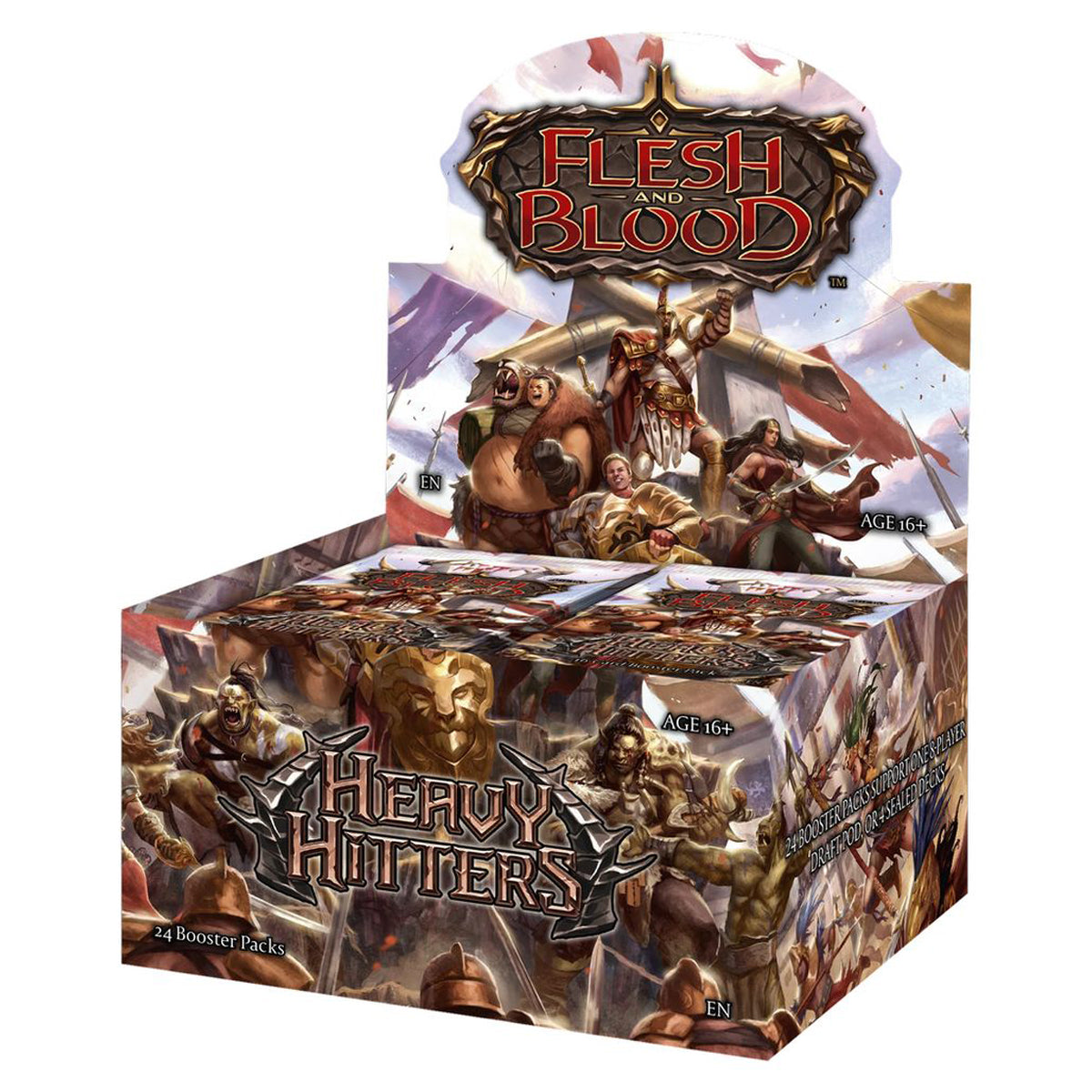 Flesh and Blood Heavy Hitters Booster Box - Trading Card Games