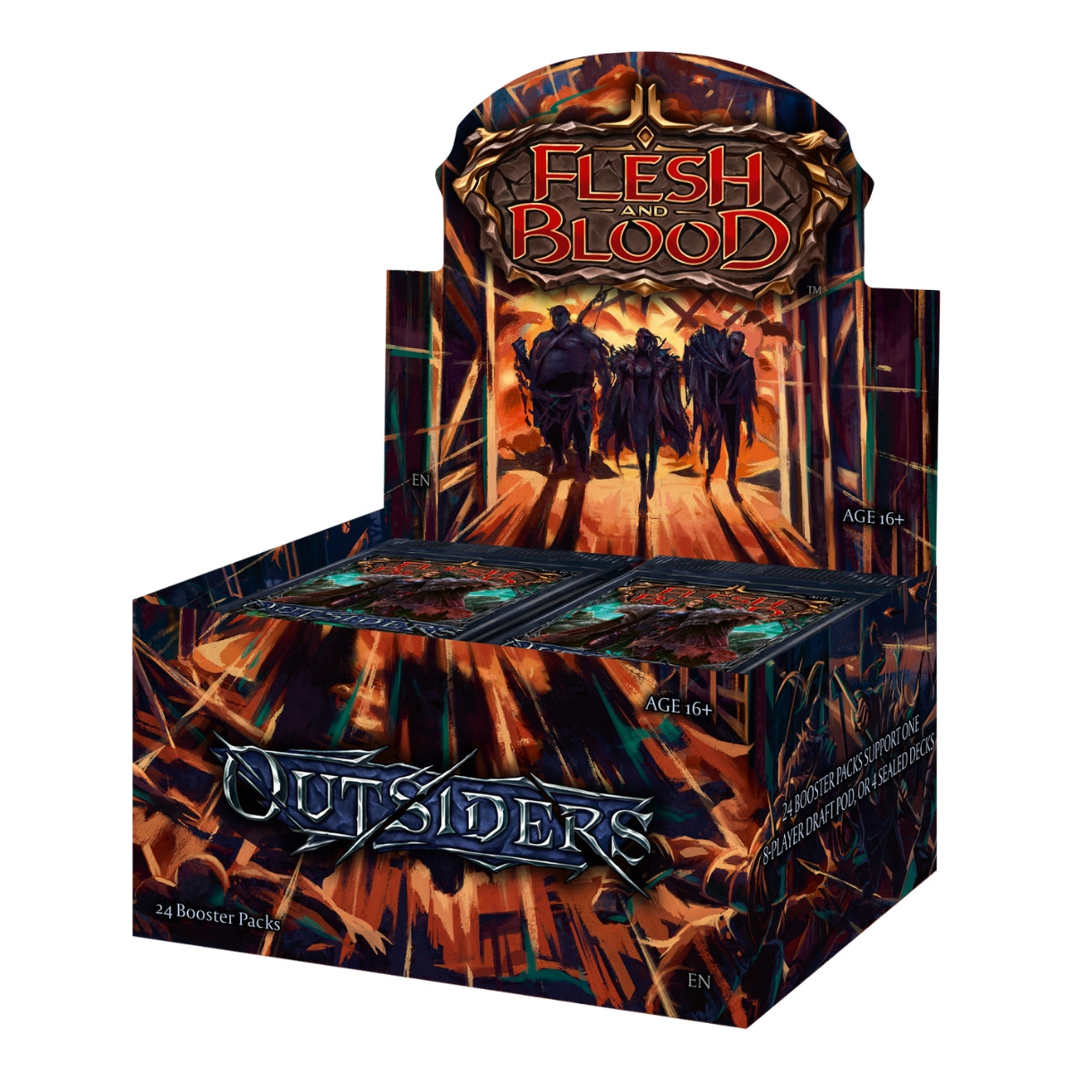 Flesh and Blood Outsiders Booster Box 1st Edition - Trading Card Games