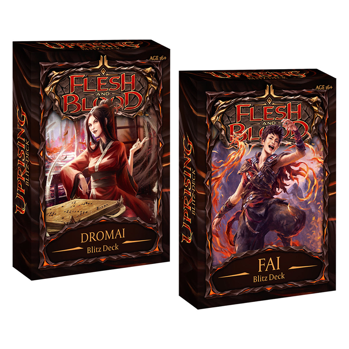 Flesh and Blood Uprising Blitz Decks (Pair) - Trading Card Games