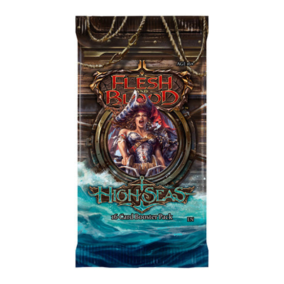 Flesh and Blood High Seas Single Booster Pack - Trading Card Games - 2