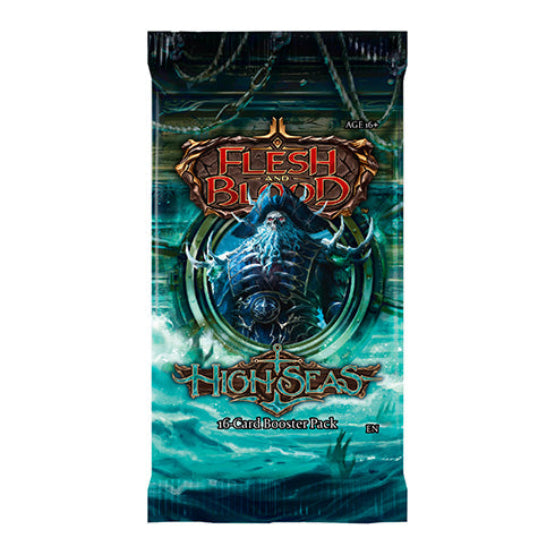 Flesh and Blood High Seas Single Booster Pack - Trading Card Games