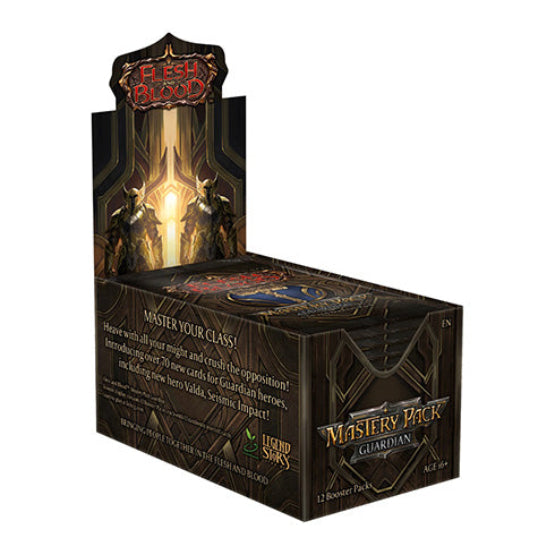Flesh and Blood Mastery Pack Guardian Booster Box - Trading Card Games