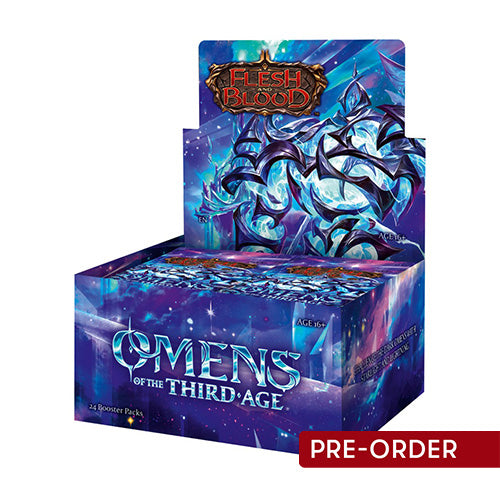 Flesh and Blood Omens of the Third Age Booster Box (Random Select) - Trading Card Games