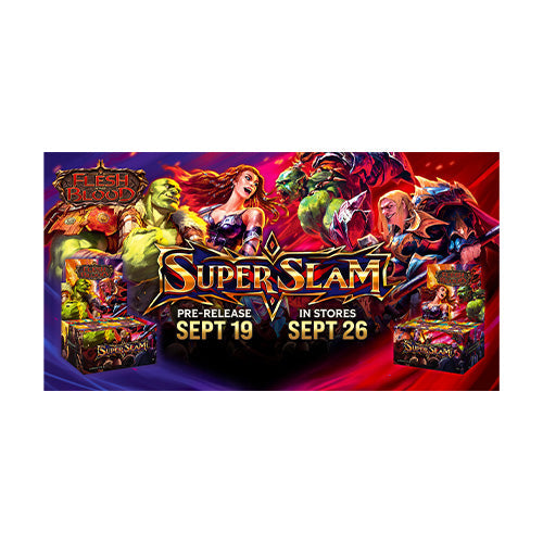 Flesh and Blood Super Slam SEALED Pre-Release Kit - Trading Card Games - 3