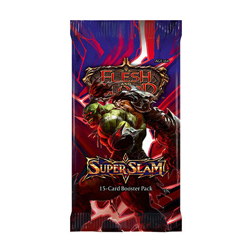 Flesh and Blood Super Slam Single Booster Pack - Trading Card Games - 2