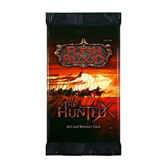 Flesh and Blood The Hunted Single Booster Pack - Trading Card Games