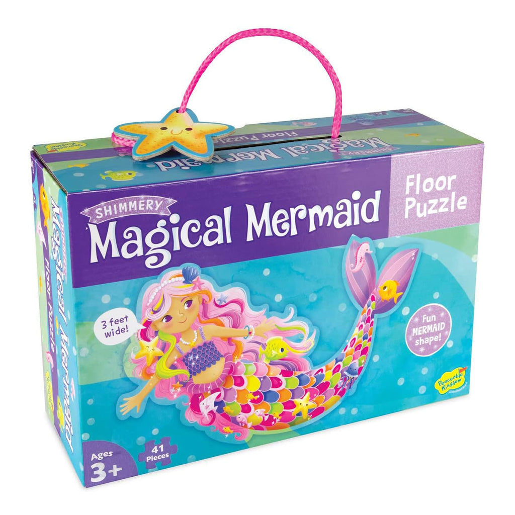 Floor Puzzle Magical Mermaid 41 Pieces - Puzzles
