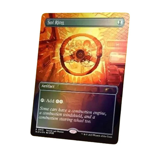 Foil Sol Ring Promo Card Secret Lair Exclusive - Trading Card Games - 2