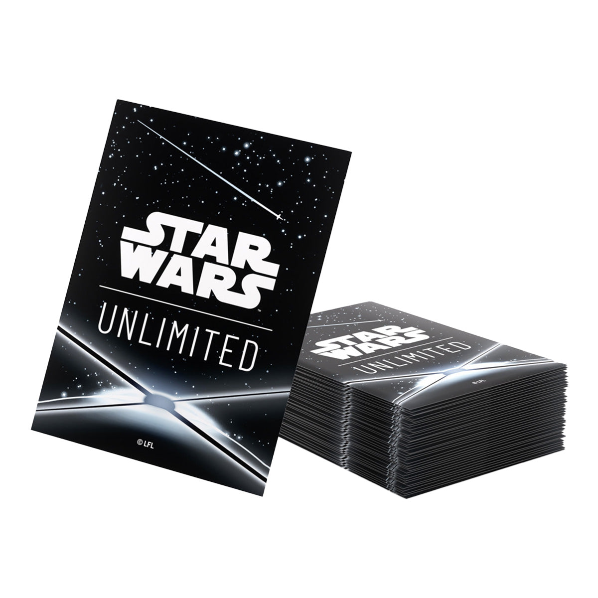 Gamegenic Star Wars Unlimited Art Sleeves - Card Back Black - Sleeves - 3
