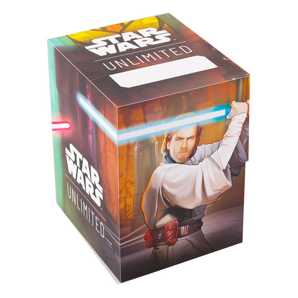 Gamegenic Star Wars Unlimited Soft Crate Deck Box - Obi-Wan Kenobi/Darth Maul - Deck Boxes - 2