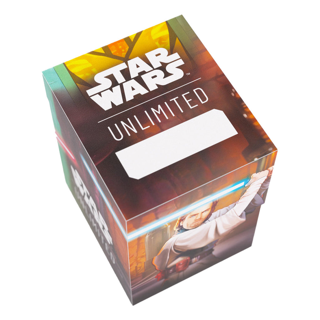 Gamegenic Star Wars Unlimited Soft Crate Deck Box - Obi-Wan Kenobi/Darth Maul - Deck Boxes - 3