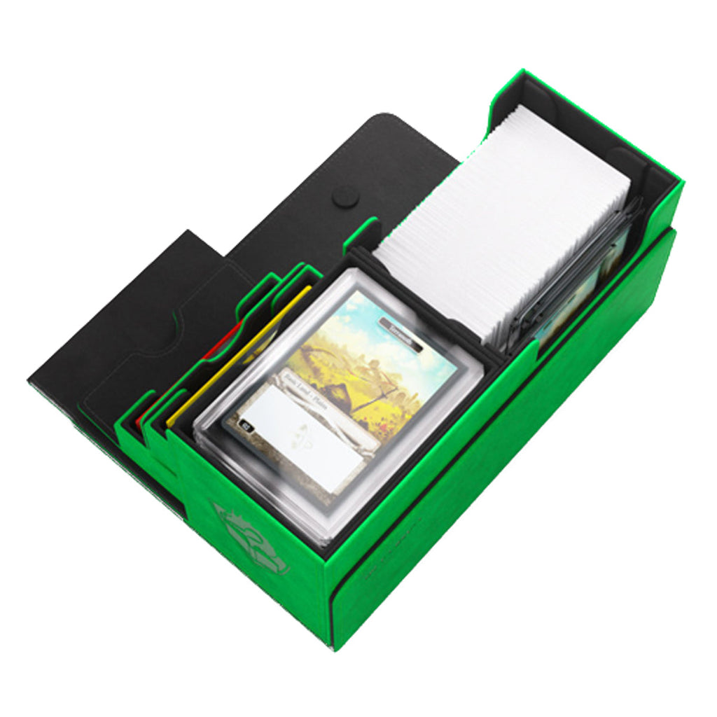 Gamegenic The Academic 133+ XL Tolarian Edition Deck Box Green/Black - Deck Boxes - 2