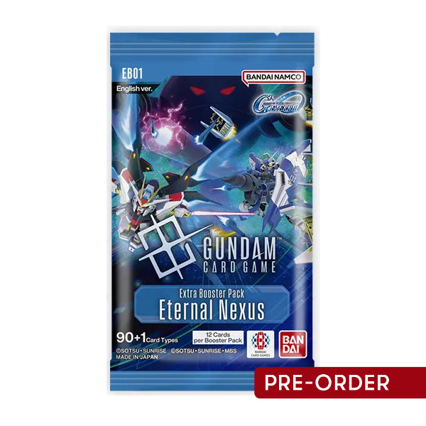 Gundam Card Game Eternal Nexus EB01 Single Extra Booster Pack - Trading Card Games