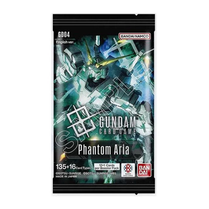 Gundam Card Game Phantom Aria GD04 Single Booster Pack - Trading Card Games