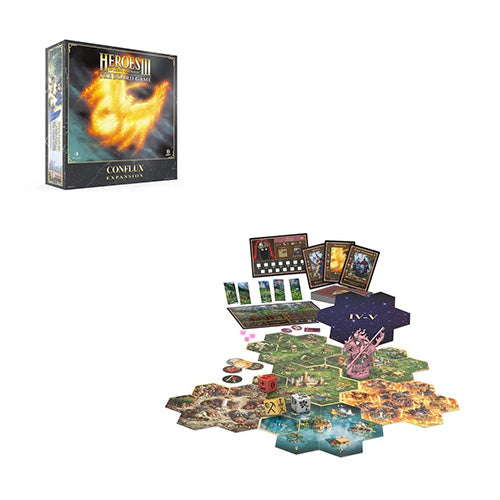 Heroes of Might and Magic III The Board Game Conflux Expansion - Board Games - 4