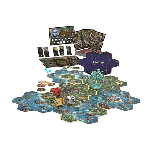 Heroes of Might and Magic III The Board Game Cove Expansion - Board Games - 3