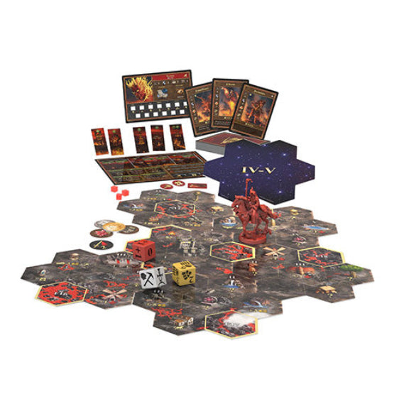 Heroes of Might and Magic III The Board Game Inferno Expansion - Board Games - 2