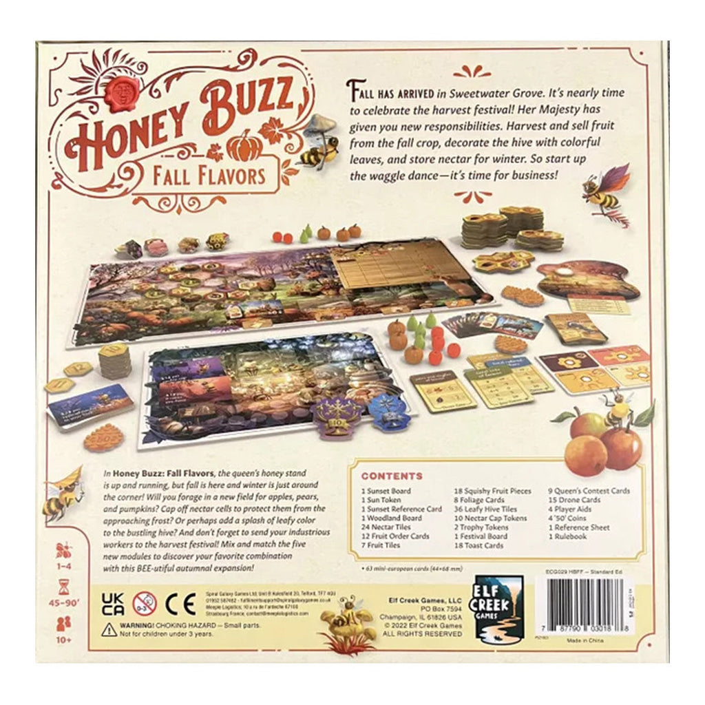 Honey Buzz Fall Flavors Expansion Standard Edition - Board Games - 2