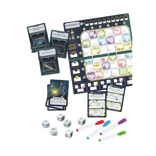 Innsmouth Travel Guide: A Route Charting Game - Board Games - 3