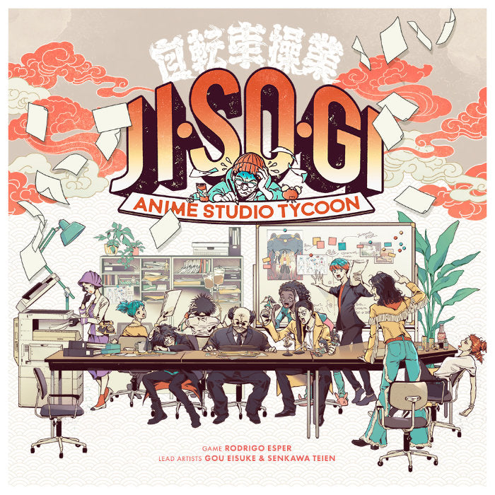Jisogi Anime Studio Tycoon - Board Games