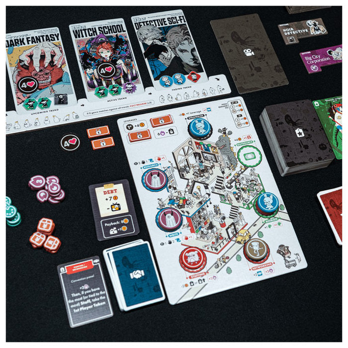 Jisogi Anime Studio Tycoon - Board Games - 3