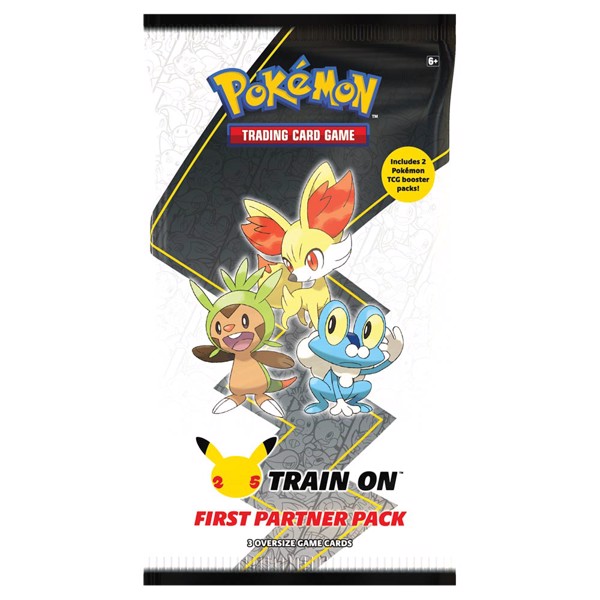 Pokemon TCG 25th Anniversary First Partner Pack Kalos - Trading Card Games