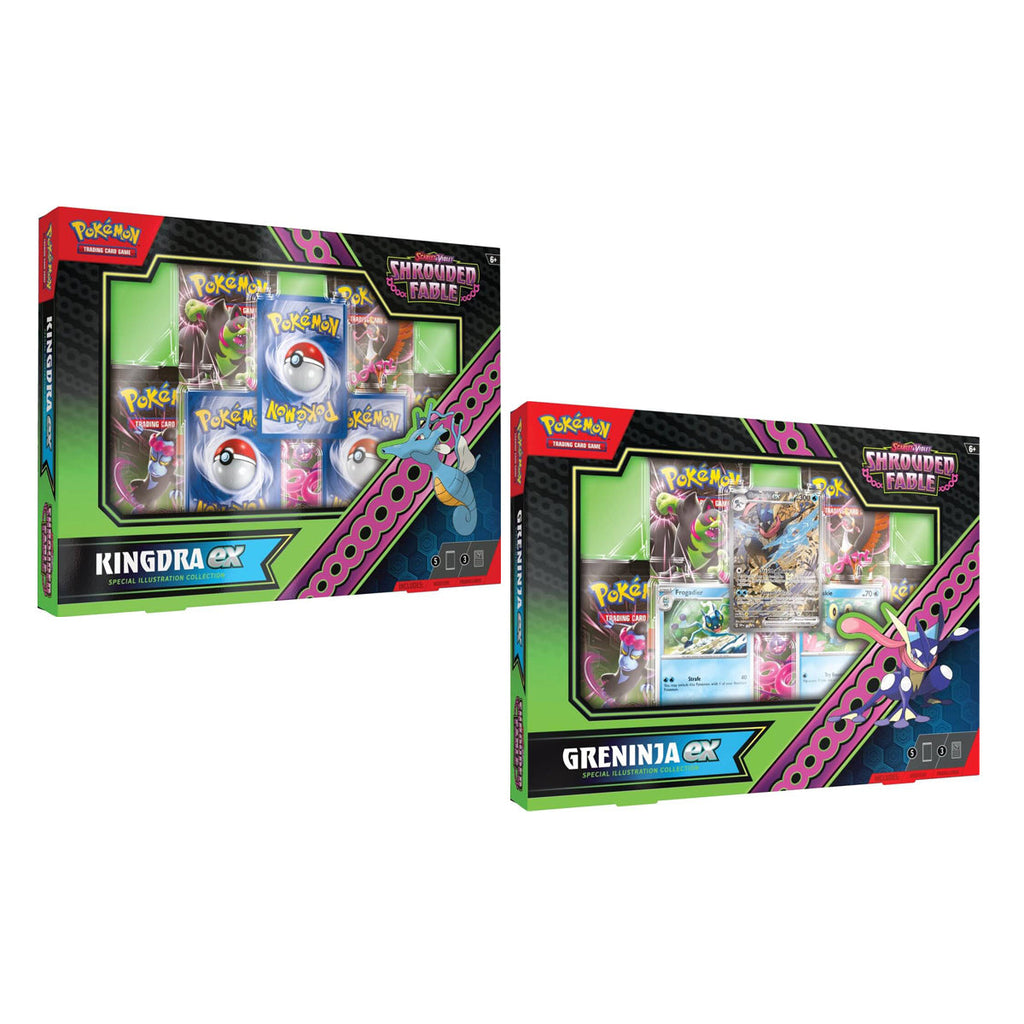 Scarlet & Violet Shrouded Fable Kingdra/Greninja ex Special Collection (Pair) POKEMON TCG - Trading Card Games