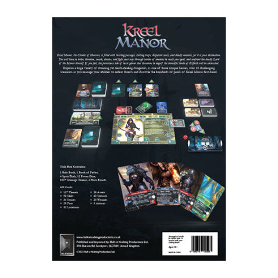 Kreel Manor: The Dungeon Crawl Card Game - Board Games - 3