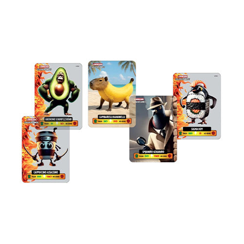 Lamincard Italian Brainrot Single Booster Pack - Trading Card Games - 4