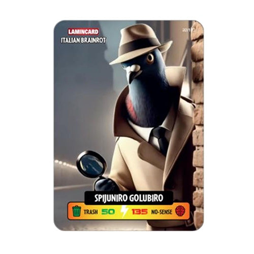 Lamincard Italian Brainrot Single Booster Pack - Trading Card Games - 5