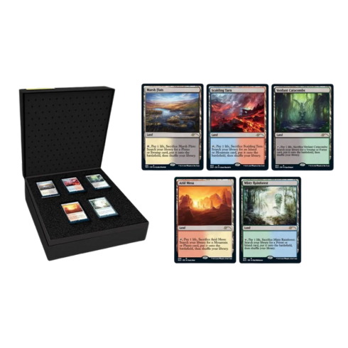 Magic Secret Lair Ultimate Enemy Fetch Lands - Trading Card Games - 2