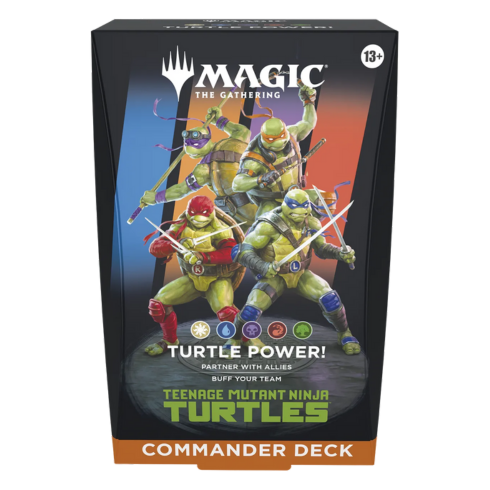 Magic Teenage Mutant Ninja Turtles Commander Deck - Trading Card Games