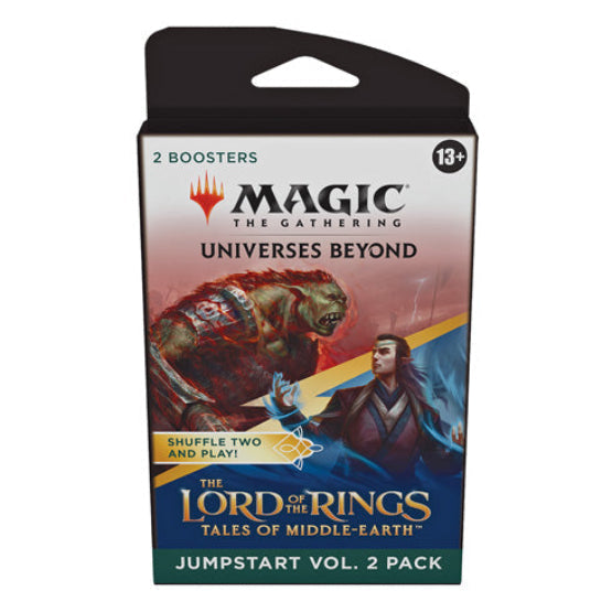 Magic Lord of the Rings Tales of Middle Earth Holiday Release Jumpstart Vol 2 Pack - Trading Card Games - 2