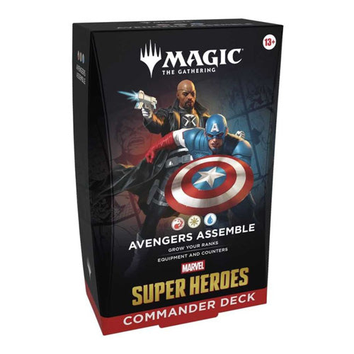Magic Marvel Super Heroes Commander Deck (Set of 4) - Trading Card Games - 3