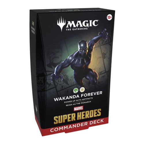 Magic Marvel Super Heroes Commander Deck (Set of 4) - Trading Card Games - 4