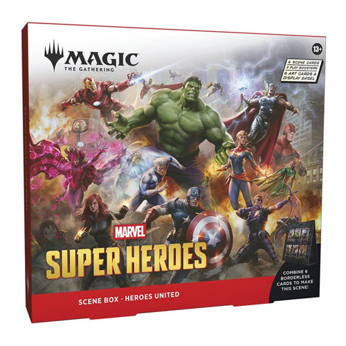 Magic Marvel Super Heroes Scene Box (Pair) - Trading Card Games - 4