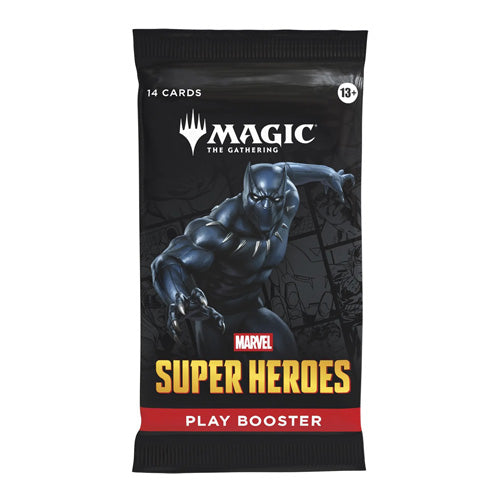 Magic Marvel Super Heroes Single Play Booster Pack - Trading Card Games - 2