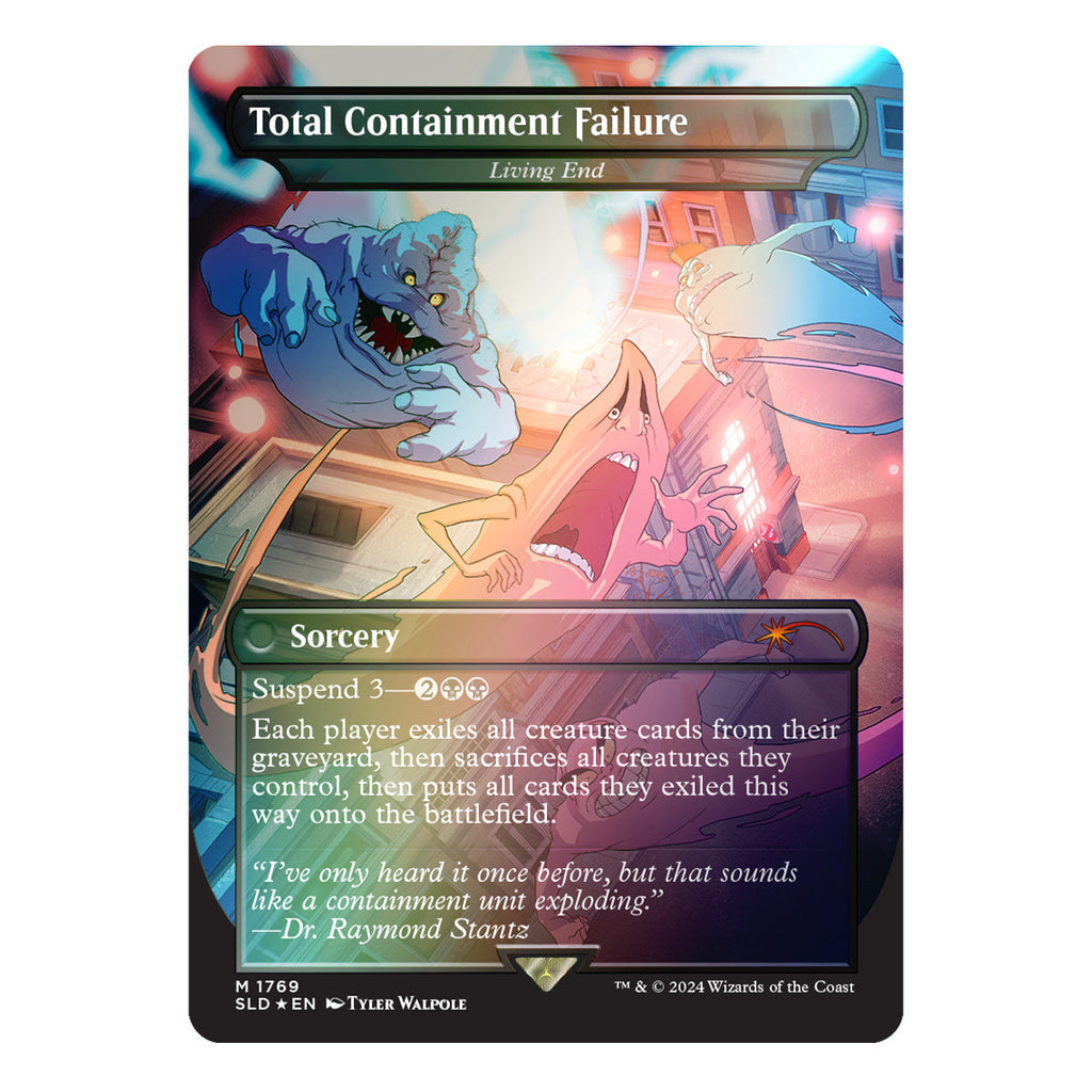 Magic Secret Lair Camp Totally Safe Drop Ghostbusters: The Real Ghostbusters Foil Edition - Trading Card Games - 3