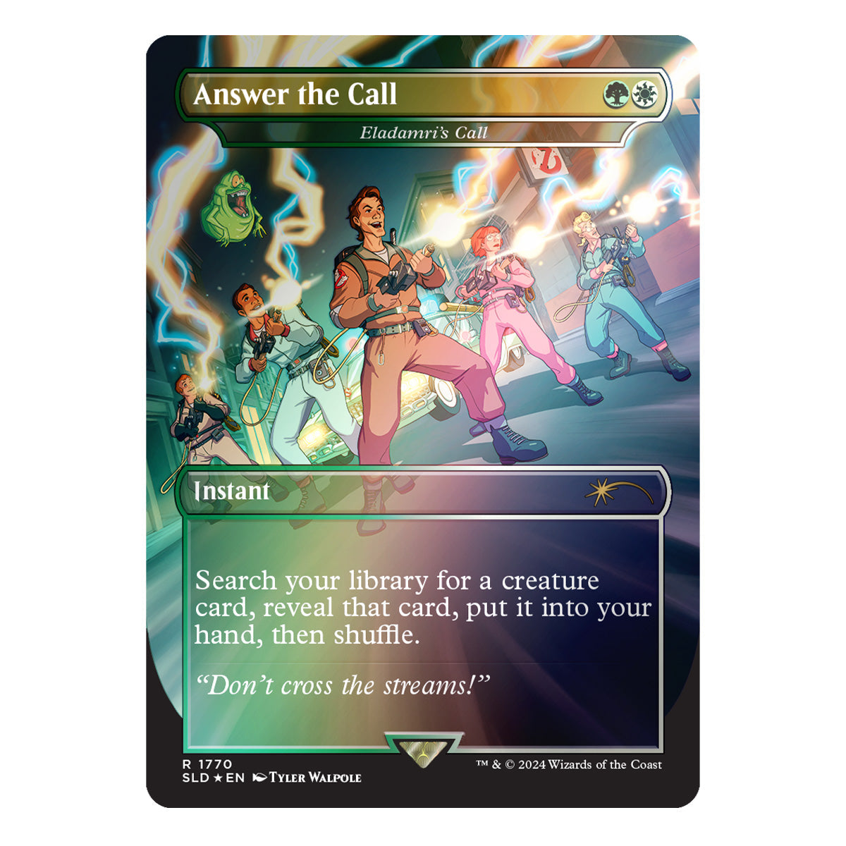 Magic Secret Lair Camp Totally Safe Drop Ghostbusters: The Real Ghostbusters Foil Edition - Trading Card Games - 4