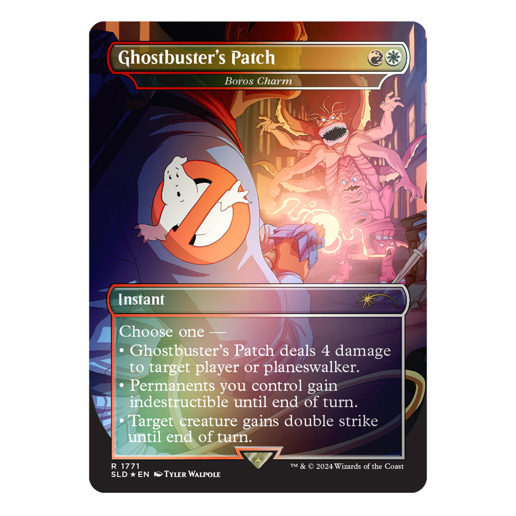Magic Secret Lair Camp Totally Safe Drop Ghostbusters: The Real Ghostbusters Foil Edition - Trading Card Games - 5
