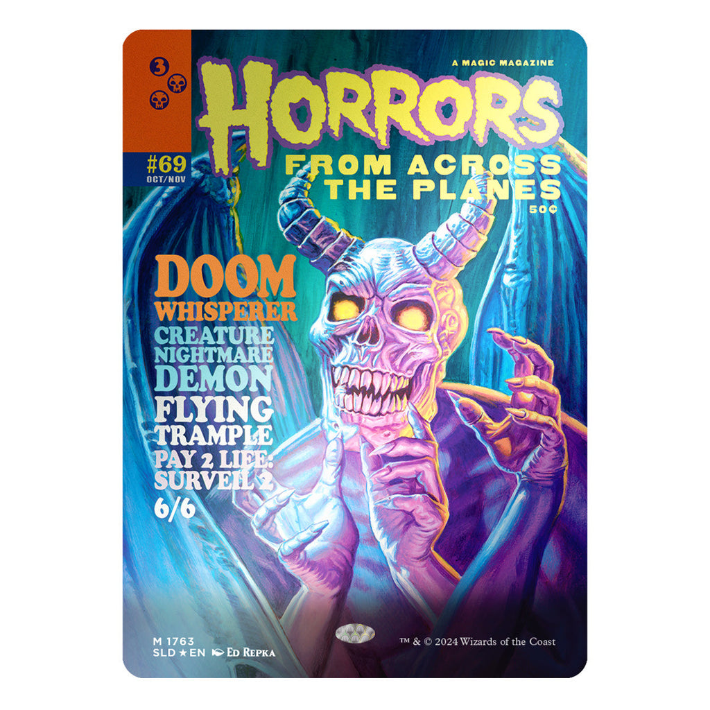 Magic Secret Lair Camp Totally Safe Drop Monstrous Magazines Foil Edition - Trading Card Games - 2