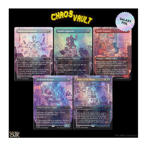 Magic Secret Lair Chaos Vault Deathburger Galaxy Foil Edition - Trading Card Games