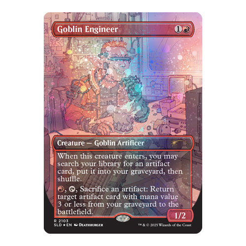 Magic Secret Lair Chaos Vault Deathburger Galaxy Foil Edition - Trading Card Games - 3