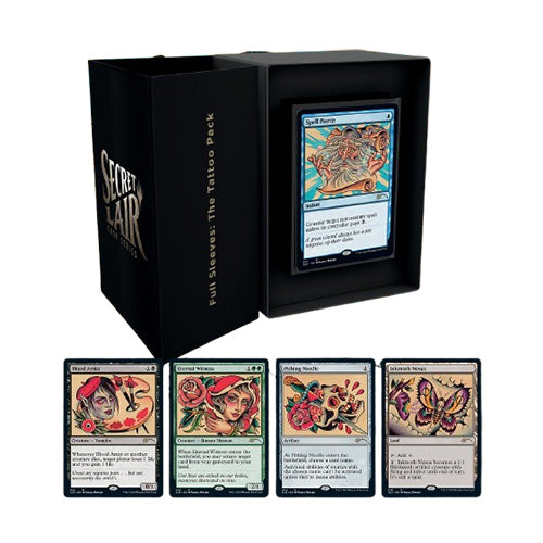 Magic Secret Lair Drop Series Full Sleeves The Tattoo Pack - Trading Card Games - 2
