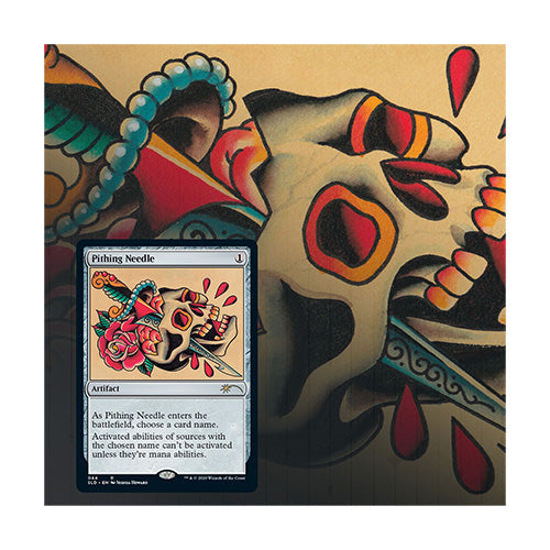 Magic Secret Lair Drop Series Full Sleeves The Tattoo Pack - Trading Card Games - 7