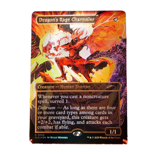 Magic Secret Lair EVERYTHING IS ON FIRE Raised Foil Edition - Trading Card Games - 3