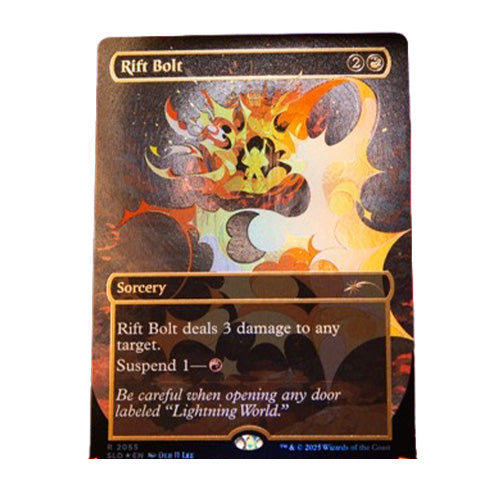 Magic Secret Lair EVERYTHING IS ON FIRE Raised Foil Edition - Trading Card Games - 5